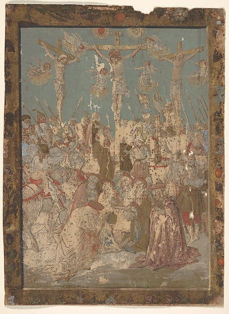 Calvary  from Life of the Virgin and Christ 1490–1500-Francesc, Poster Print