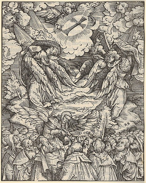 Hans Burgkmair:Designation of the Elect from The Apocalypse -16x12"(A3) Poster