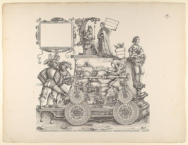 Hans Burgkmair:Wartime Triumphs from The Triumphal Processio-16x12"(A3) Poster