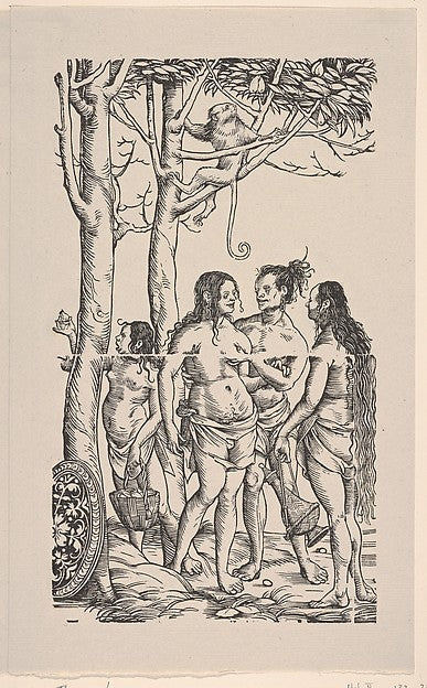 Hans Burgkmair:Left Side of Hottentots with Herd from Set of-16x12"(A3) Poster