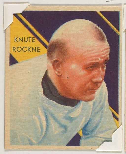 :Knute Rockne-16x12"(A3) Poster
