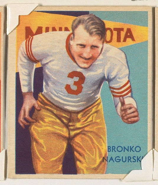 :Bronko Nagurski-16x12"(A3) Poster