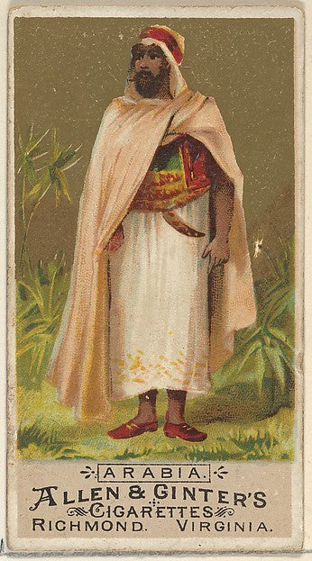 :Arabia from the Natives in Costume series for Allen & Ginte-16x12"(A3) Poster