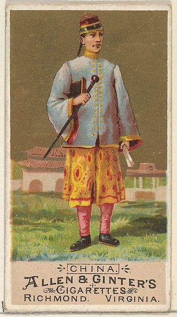 :China from the Natives in Costume series for Allen & Ginter-16x12"(A3) Poster
