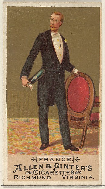 :France from the Natives in Costume series for Allen & Ginte-16x12"(A3) Poster