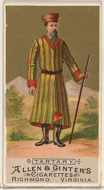 :Tartary from the Natives in Costume series for Allen & Gint-16x12"(A3) Poster