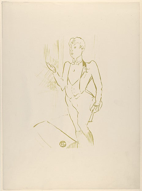 Mary Hamilton  1893-Henri de Toulouse-Lautrec,16x12