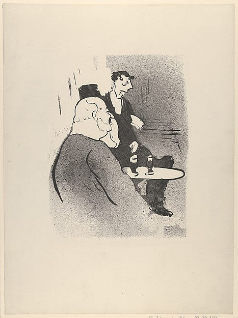 Ducarre at Les Ambassadeurs  1893-Henri de Toulouse-Lautrec,16x12"(A3) Poster