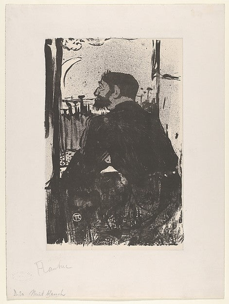 Nuit Blanche 1893-Henri de Toulouse-Lautrec,16x12"(A3) Poster