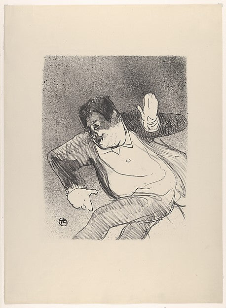 Caudieux at the Petit Casino  1893-Henri de Toulouse-Lautrec,16x12"(A3) Poster