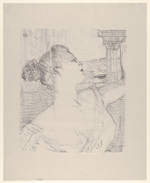 Sybil Sanderson 1898-Henri de Toulouse-Lautrec,16x12"(A3) Poster