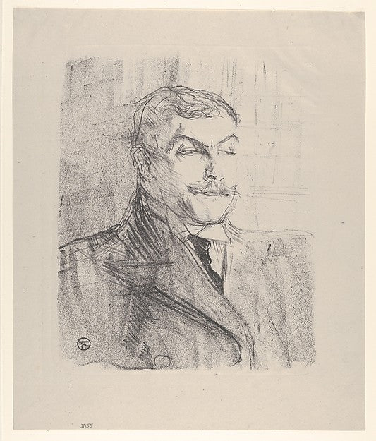 Lucien Guitry 1898-Henri de Toulouse-Lautrec,16x12"(A3) Poster