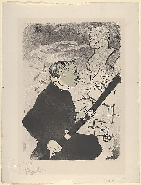 For You!…  1893-Henri de Toulouse-Lautrec,16x12"(A3) Poster