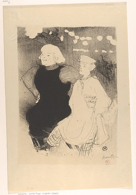 At the Moulin Rouge:  The Franco-Russian Alliance 1893-Henri d,16x12"(A3) Poster