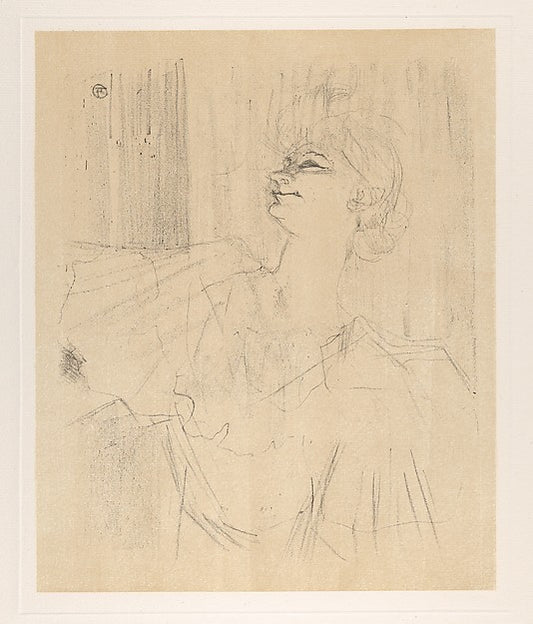 IV. A Menilmontant de Bruant 1898-Henri de Toulouse-Lautrec,16x12"(A3) Poster