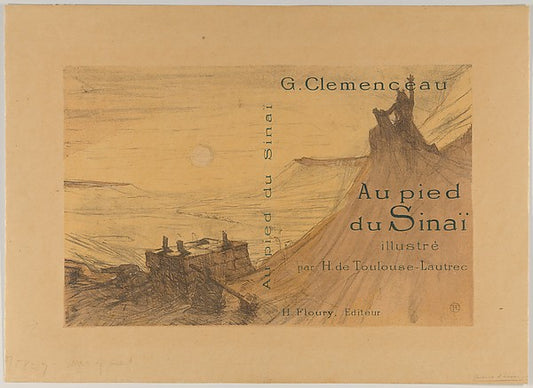 Au Pied du Sinaï 1897-Henri de Toulouse-Lautrec,16x12"(A3) Poster