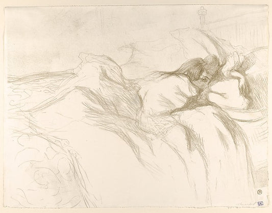 Waking Up  from the series Elles 1896-Henri de Toulouse-Lautre,16x12"(A3) Poster