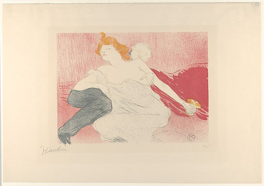 Débauché 1896-Henri de Toulouse-Lautrec,16x12"(A3) Poster