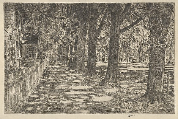 Easthampton 1917-Childe Hassam,  Poster Print Wall Art