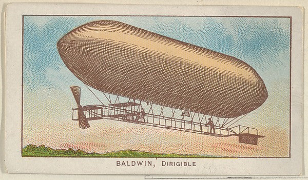 :Baldwin Dirigible from the Airships series issued by the Ph-16x12"(A3) Poster