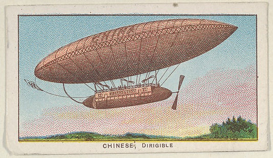 :Chinese Dirigible from the Airships series issued by the Ph-16x12"(A3) Poster