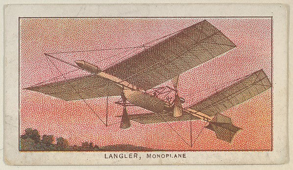 :Langler Monoplane from the Airships series issued by the Ph-16x12"(A3) Poster
