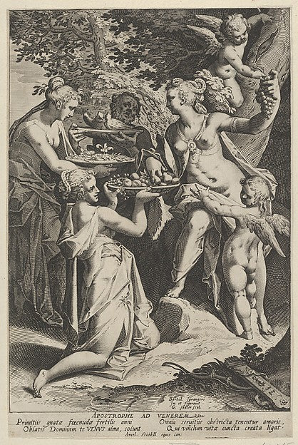 Aegidius Sadeler II , After Bartholomeus Spranger - Venus Rece, Poster Print Wall Art