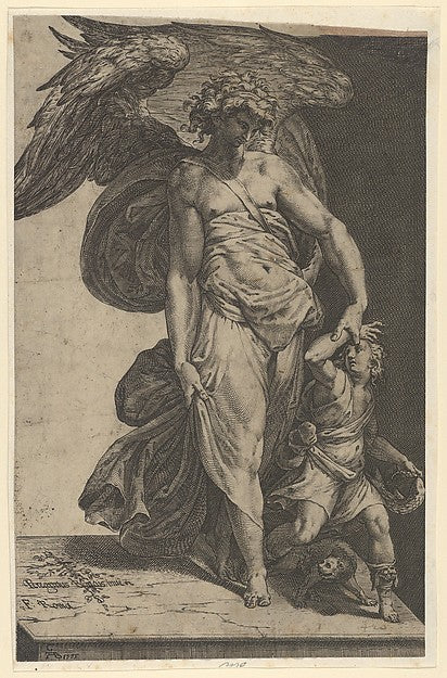 Cherubino Alberti , After Pellegrino Tibaldi - Tobias and the , Poster Print Wall Art