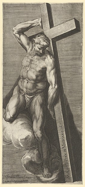 Cherubino Alberti , After Michelangelo Buonarroti:The Good T-16x12