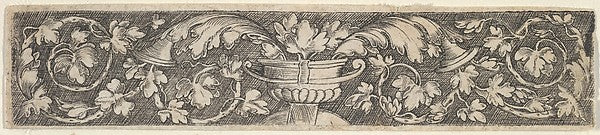 after Jacob Binck ):Copy of a Horizontal Panel with Tendrils-16x12"(A3) Poster