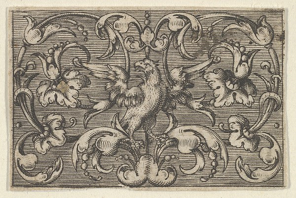 Paul Birckenhultz:Horizontal Panel with a Bird from Varii Ge-16x12"(A3) Poster