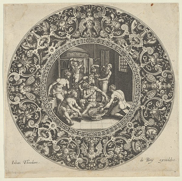 Johann Theodor de Bry , after Crispijn de Passe the Elder , -16x12"(A3) Poster
