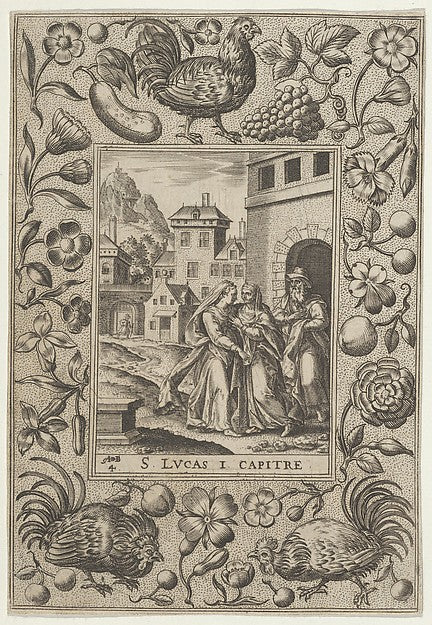 Abraham de Bruyn ):The Visitation 1580–1600-16x12"(A3) Poster
