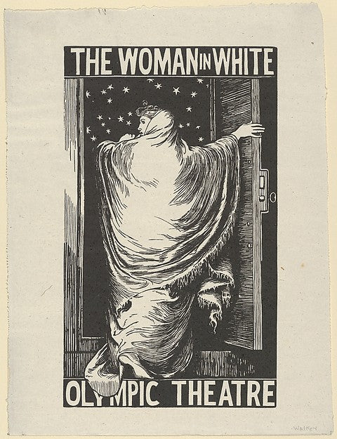 After Frederick Walker - The Woman in White 1871, Poster Print Wall Art