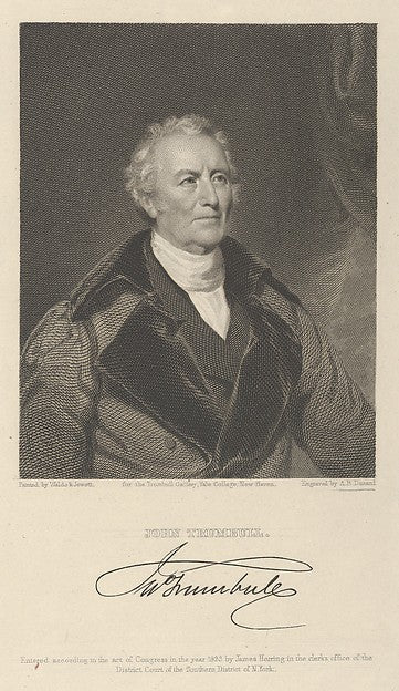 John Trumbull 1833-Asher Brown Durand, After Samuel Lovett Wal,  Poster Print Wall Art