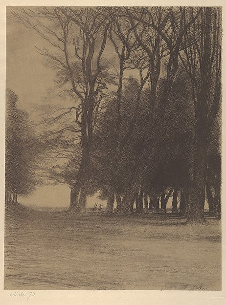 Charles-Marie Dulac - Cluster of Trees 1894, Poster Print Wall Art