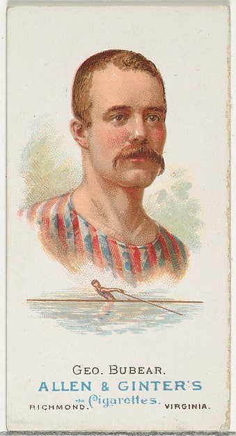 :George Bubear Oarsman from World's Champions Series 1 for A-16x12"(A3) Poster