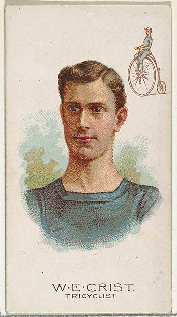 :W.E. Crist Tricyclist from World's Champions Series 2 for A-16x12"(A3) Poster