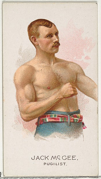 :Jack McGee Pugilist from World's Champions Series 2 for All-16x12"(A3) Poster