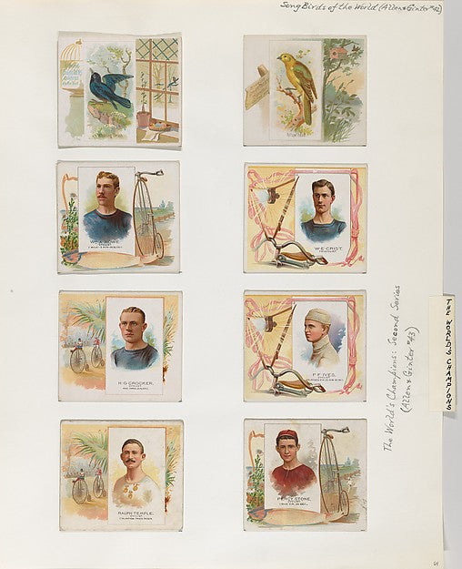 :Album 202 page 64 1884–93-16x12"(A3) Poster