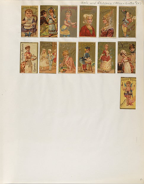 :Album 202 page 83 1884–93-16x12"(A3) Poster