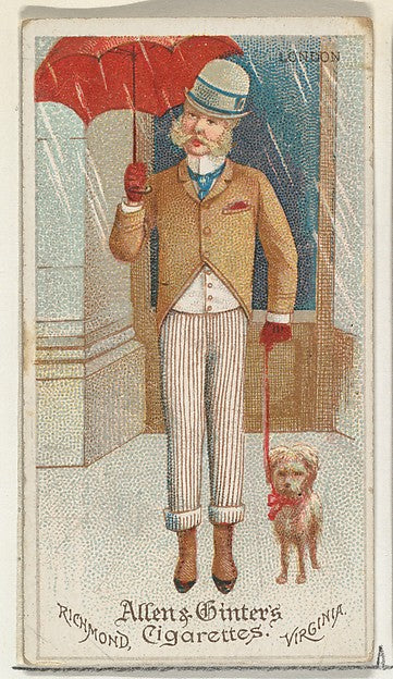 :London from World's Dudes series for Allen & Ginter Cigaret-16x12"(A3) Poster