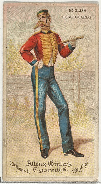 :English Horseguards from World's Dudes series for Allen & G-16x12"(A3) Poster