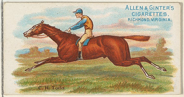 :C.H. Todd from The World's Racers series for Allen & Ginter-16x12"(A3) Poster