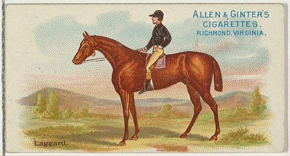 :Laggard from The World's Racers series for Allen & Ginter C-16x12"(A3) Poster