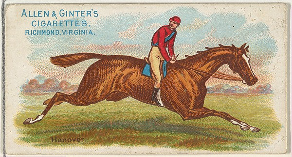 :Hanover from The World's Racers series for Allen & Ginter C-16x12"(A3) Poster