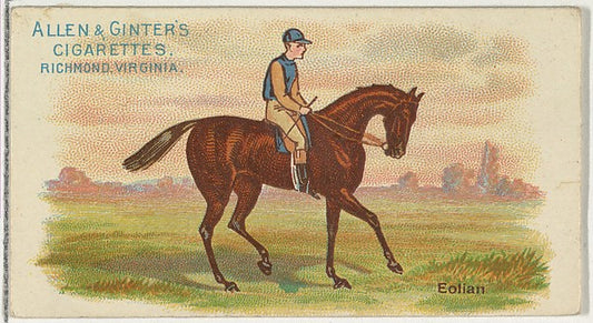 :Eolian from The World's Racers series for Allen & Ginter Ci-16x12"(A3) Poster