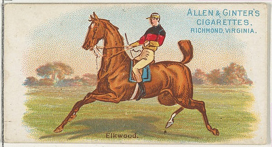 :Elkwood from The World's Racers series for Allen & Ginter C-16x12"(A3) Poster