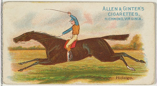 :Hidalgo from The World's Racers series for Allen & Ginter C-16x12"(A3) Poster