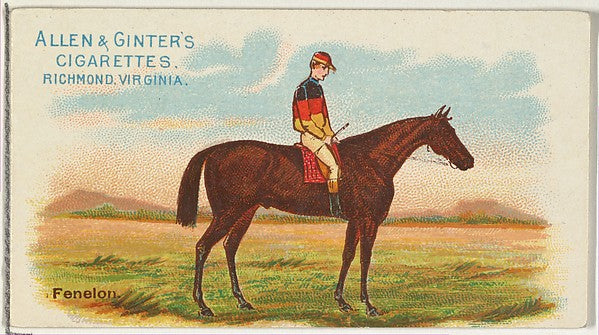 :Fenelon from The World's Racers series for Allen & Ginter C-16x12"(A3) Poster